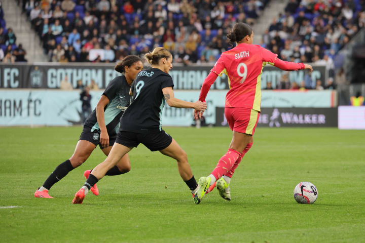 Unmetered NWSL Playoffs (QF): Gotham FC vs Portland Thorns - 11.10.24 Photography